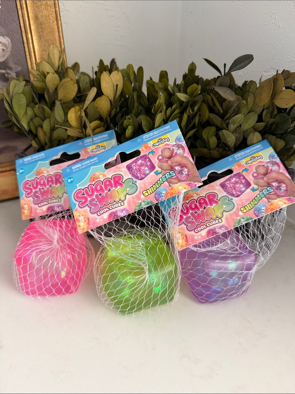 Sugar Swaps Cool Cubes - Pink, Green, Purple